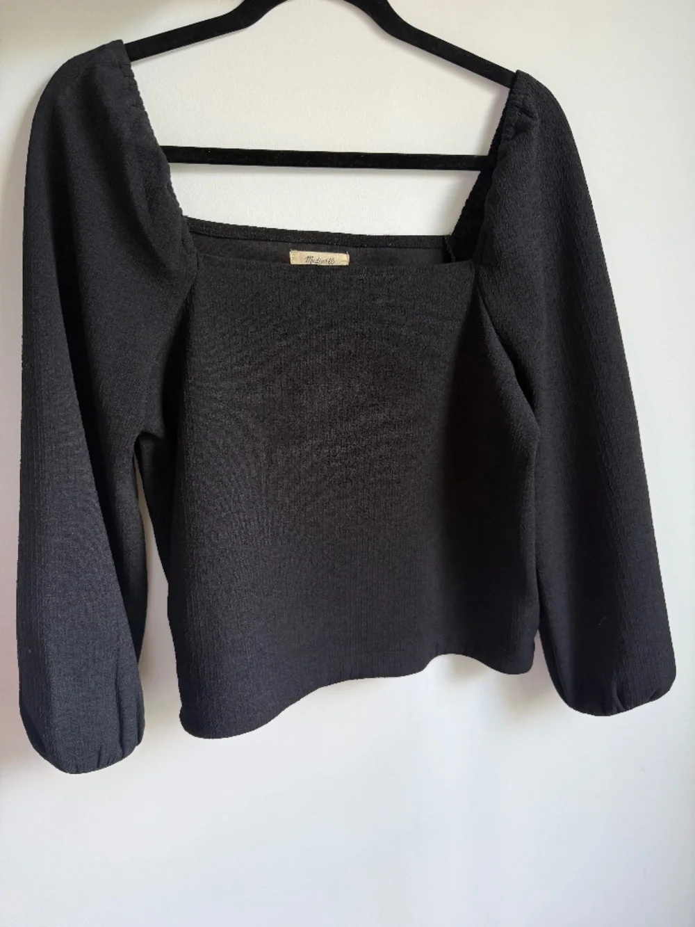 Black Madewell Blouse